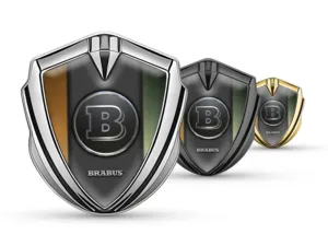 Brabus Emblema Metallico Badge Edizione Limitata Look Premium